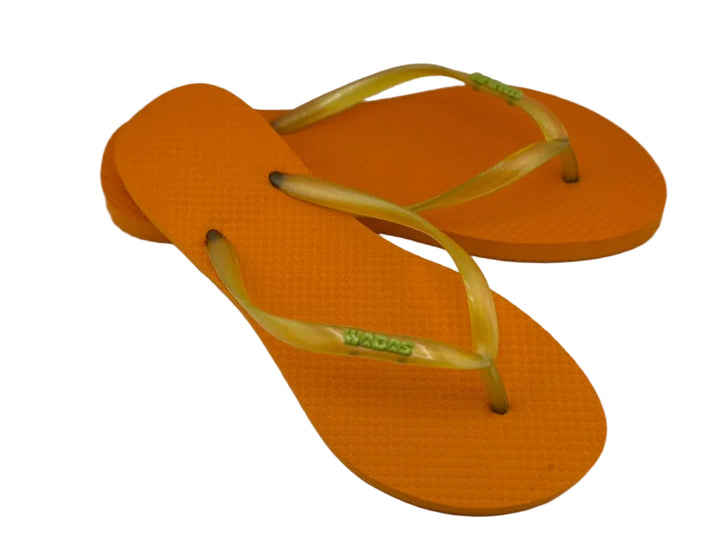 Anaranjado Mandarina | Glitter Amarillo | Sharp Green