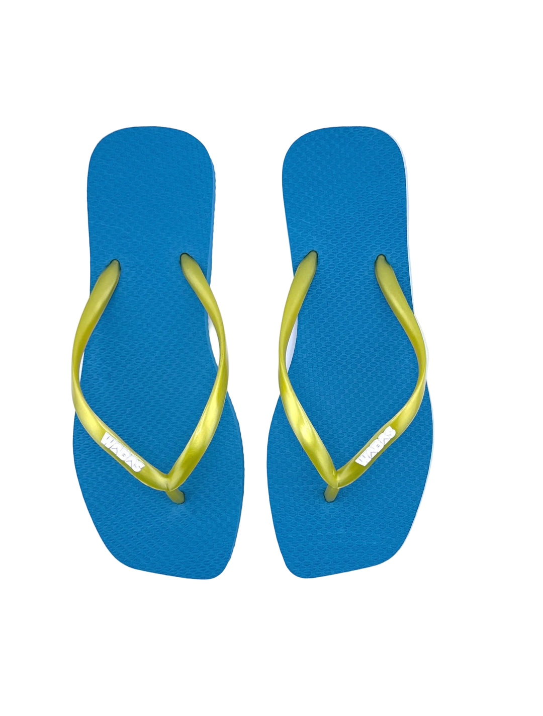 Slim Square Turquesa | Slim Perlado Amarillo | Bright White