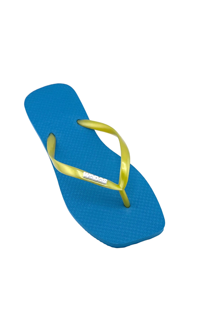 Slim Square Turquesa | Slim Perlado Amarillo | Bright White